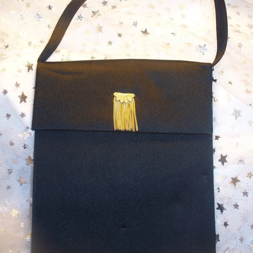 Vintage 1980 Design Label Purse Made in France Designer Handbag